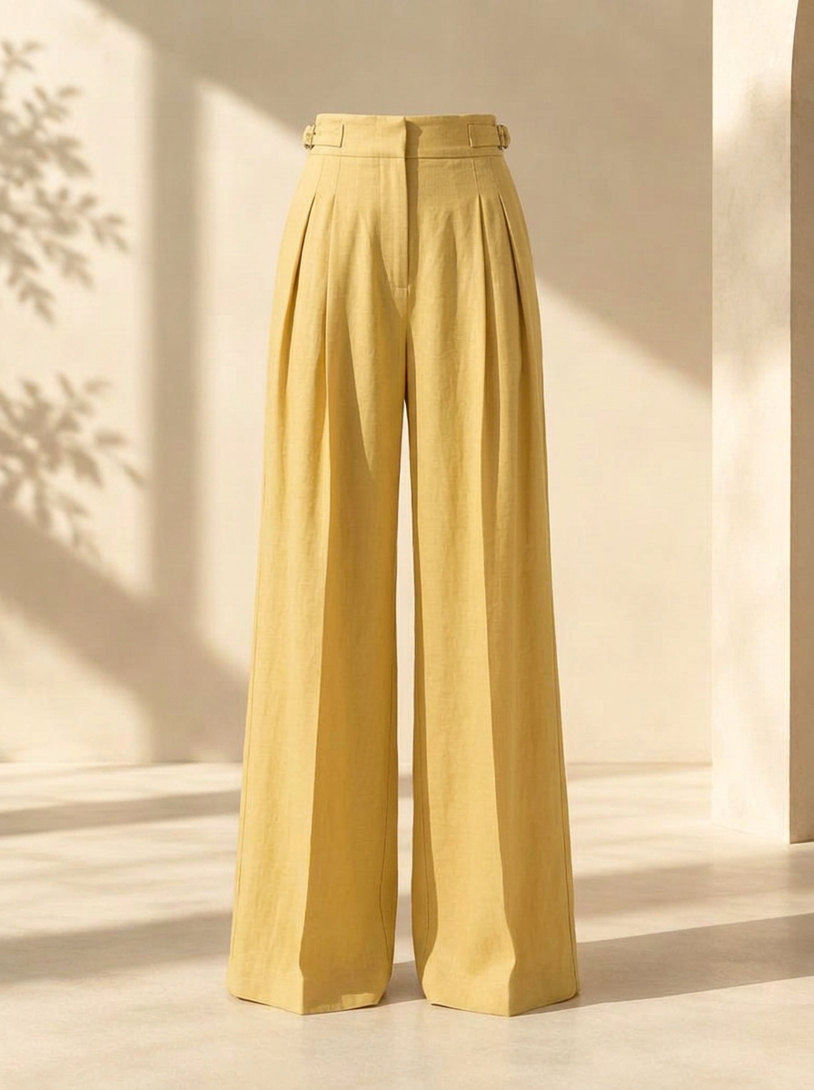 Sunshine Pleated Trouser